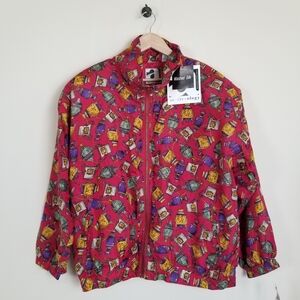 Activology Vintage Silk Jacket Size Large  NWT